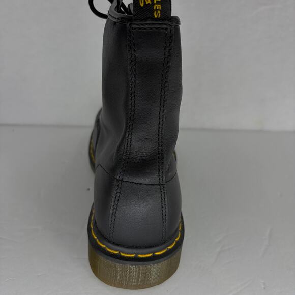 Dr. Martens 1460 Black Leather 8-Eye Boots Men\'s 12 AirWair Bouncing Soles main image 4